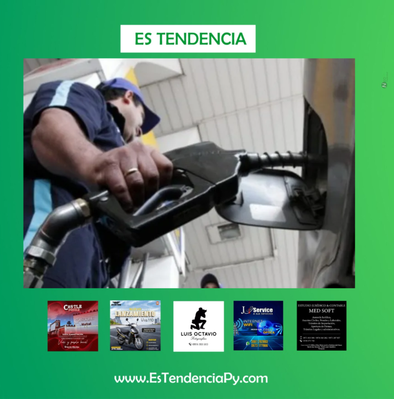 Próximo golpe: Precio de combustibles subirían entre G. 1.000 y G. 1.200