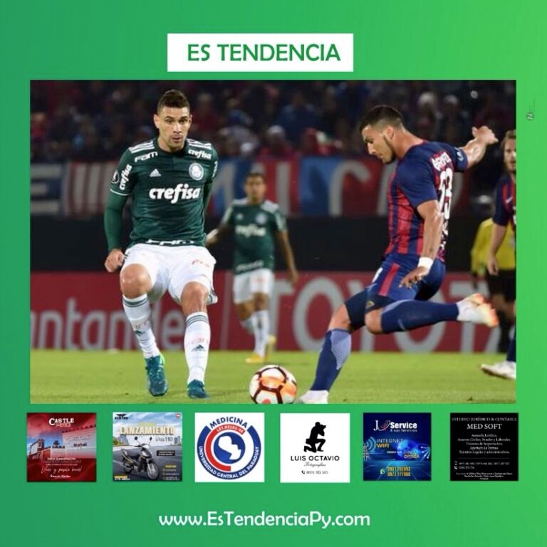 Cerro Porteño ante el poderoso Palmeiras.