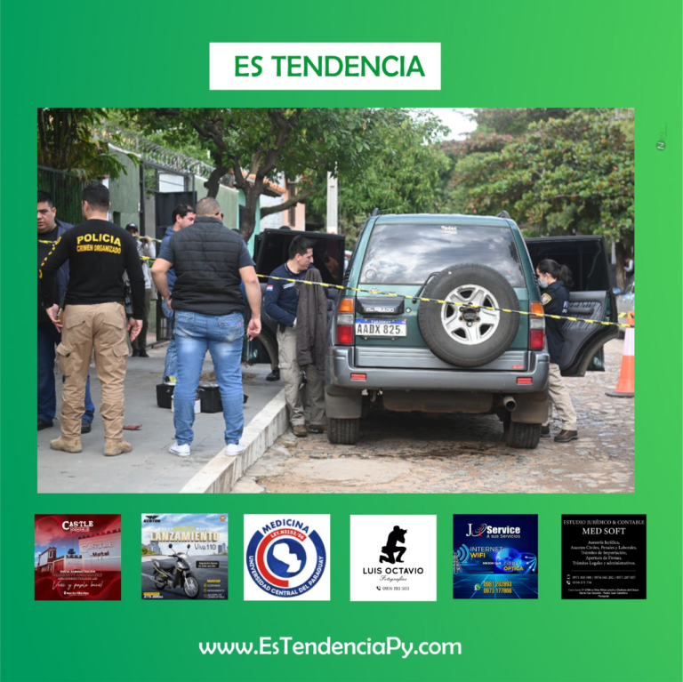 Exdirector de Tacumbú fue asesinado frente a su padre.