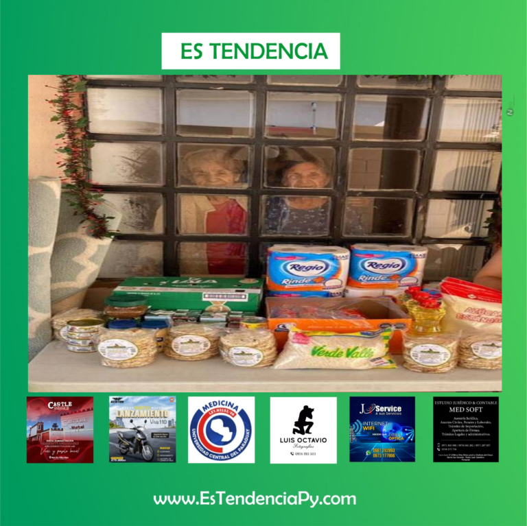 Donan productos de primera necesidad al centro de protección de adultos mayores.