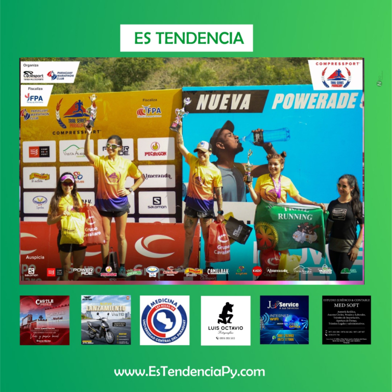 Exitoso Circuito Nacional de Trail Runnig de la Federación Paraguaya de Atletismo.