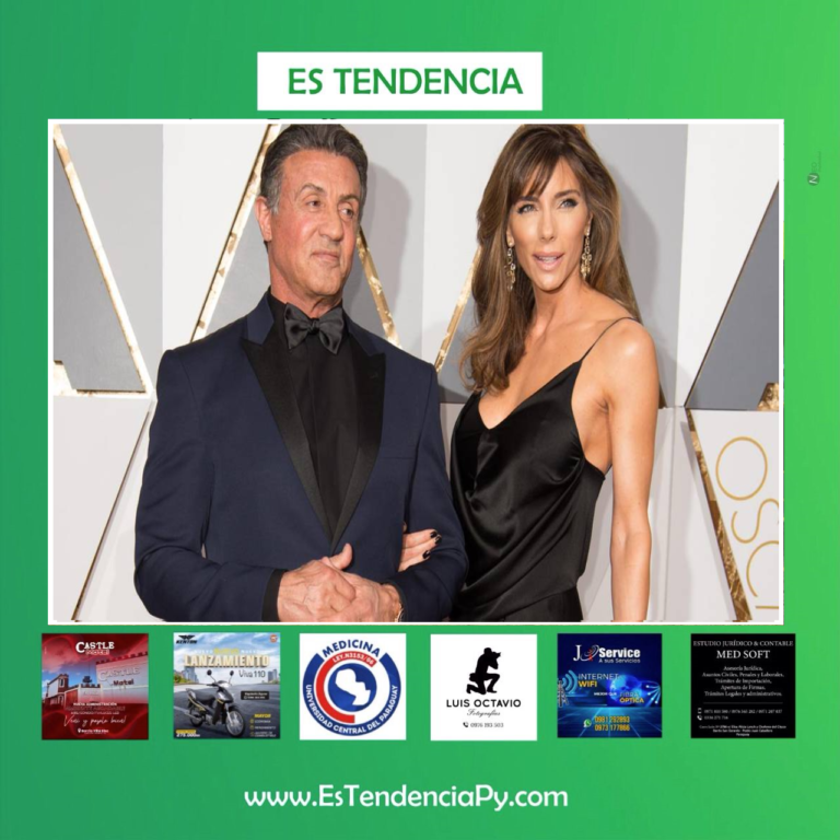 Tras 25 años de matrimonio, se divorcian Sylvester Stallone y Jennifer Flavin