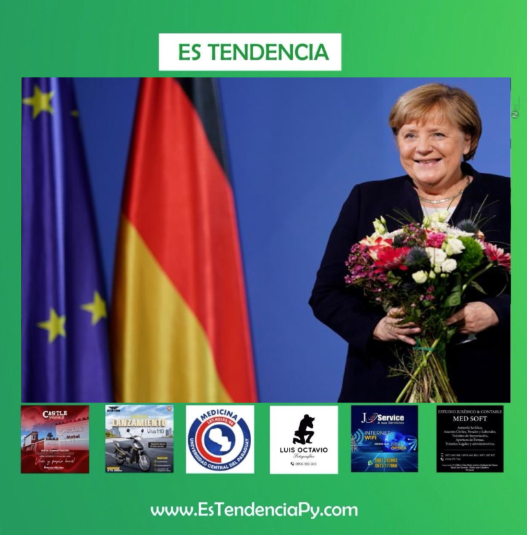 Angela Merkel, galardonada con el Premio de la Paz de la Unesco.