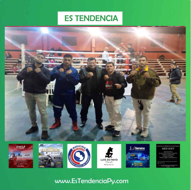 Alumnos de la Escuela de Boxeo de Pedro Juan C. Conquistan medalla de Oro y Plata en Campeonato Nacional.