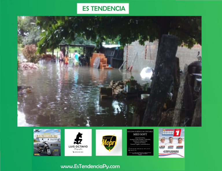 Oriundo de Yby Yaú muere al intentar salir de una zona inundada en Puerto Pinasco.