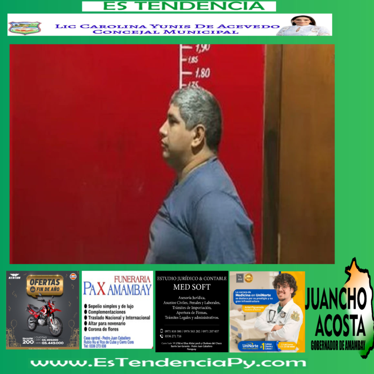 Detuvieron a Ratero que robó a familiares de pacientes en UTI Del Hospital de Itaugua.