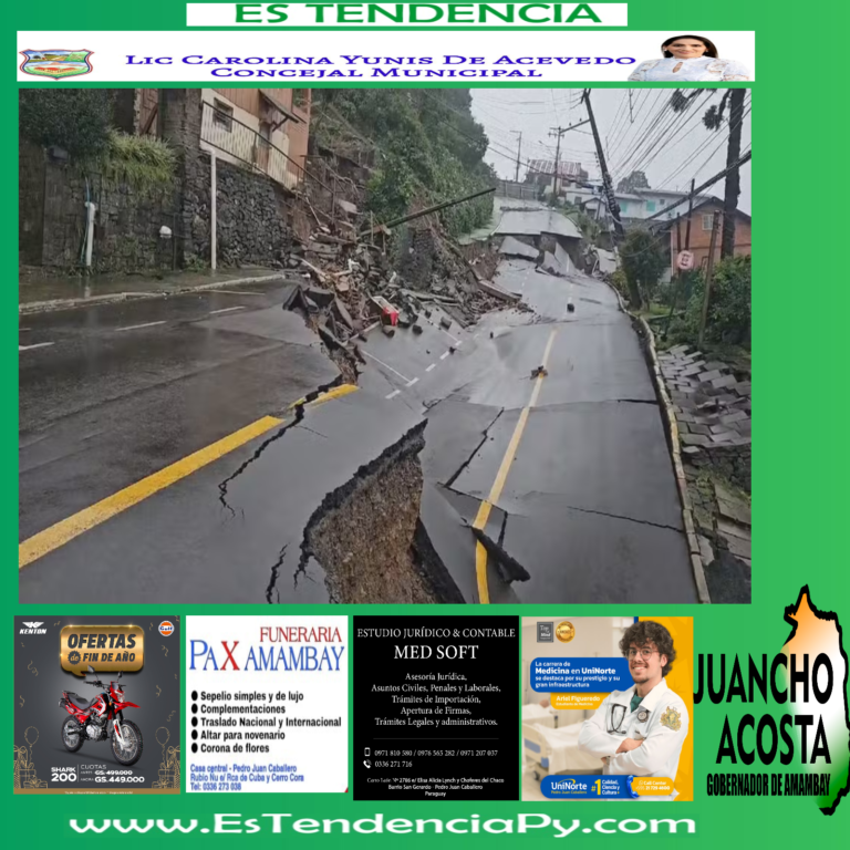 Temporais no RS: rua desmorona após chuva em Gramado