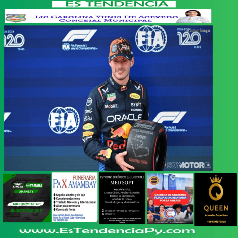 Verstappen eleva la apuesta: Pole en Austria.