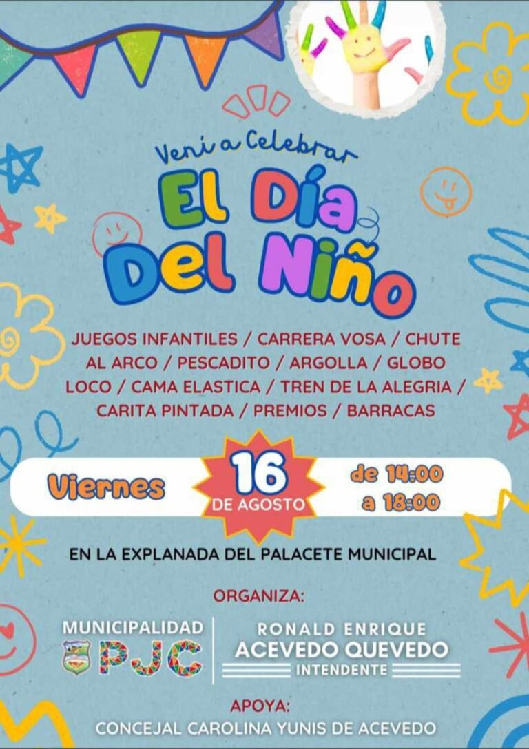 municipalidad festeja dia del niño