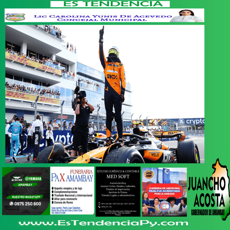 Lando Norris gana con autoridad en el «patio» de Max Verstappen