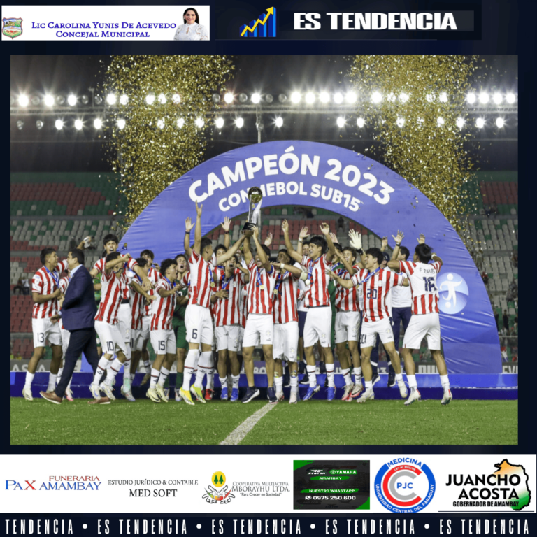 Paraguay Campeón Sudamericano sub15