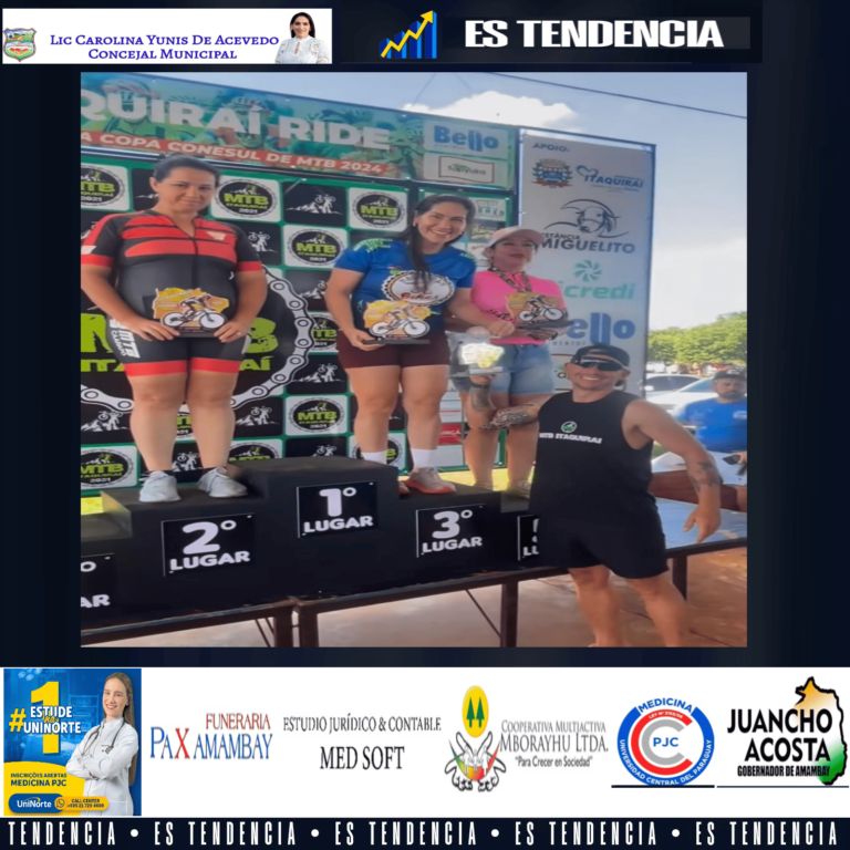 Concejal Carolina Yunis Brilló en la Copa Conesur de MTB