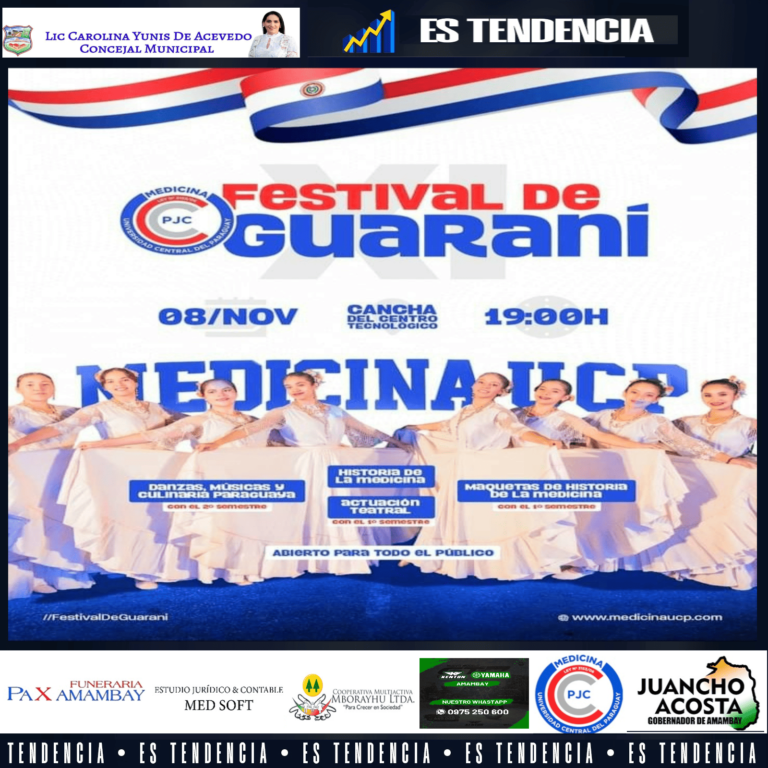 UCP realiza hoy el Festival de Guaraní en la Frontera.