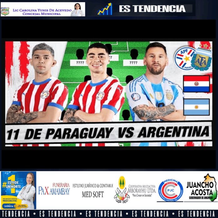 Paraguay vs Argentina eliminatorias sudamericanas