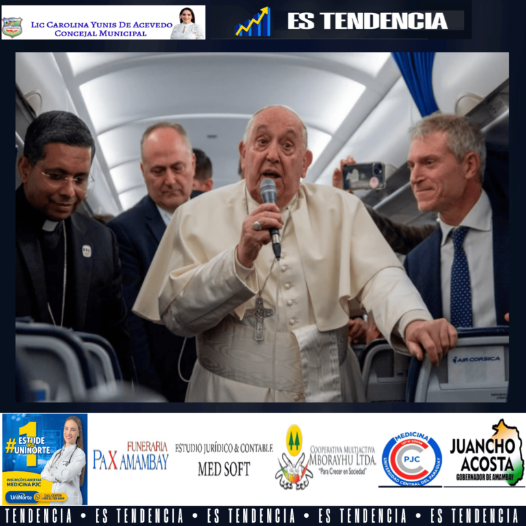 El Papa Francisco retorna a Roma luego de cumplir su último viaje de 2024